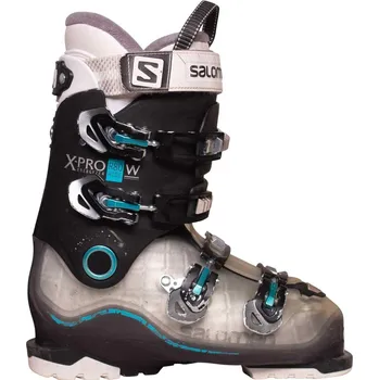 Sjezdové lyžování SALOMON 2ND LIFE - SALOMON X Pro R80W, 37.5 EU, dobrý stav 24cm VÍCEBAREVNÁ