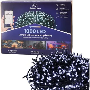 Osvětlení Esperanza Chytré osvětlení 1000 LED, studená bílá, síťové, venkovní 41201&nbsp;E-870482