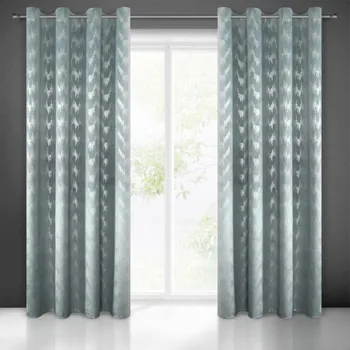 Vánoční ozdoba Hotový závěs CHILL modrý - na průchodkách