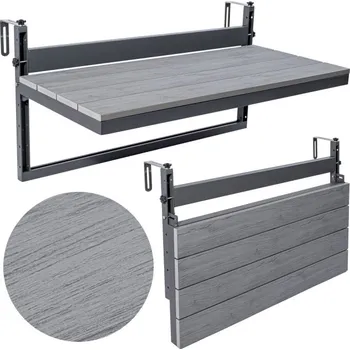 Zahradní stůl Závěsný balkonový stůl AGATTI STONEWOOD