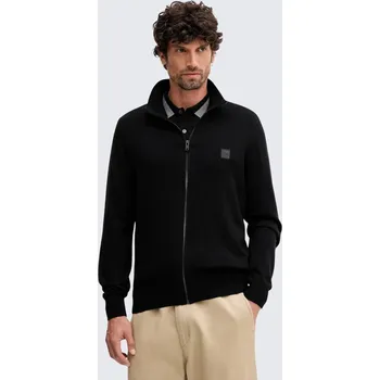 Pánský svetr Pánský svetr BOSS Orange Kanozip_S 50543692 černý Velikost: XL
