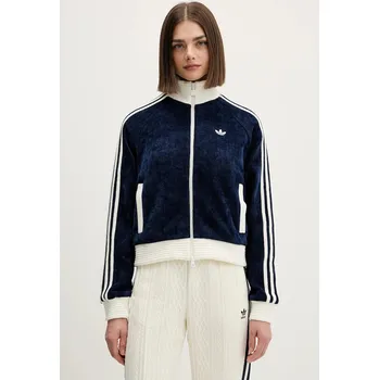 Dámská mikina Mikina adidas Originals Velour KS7779 námořnická modř 59X, vel. XXS