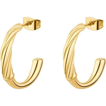 Náušnice Náušnice Brosway Amy zlaté půlkruhy s jemným designem