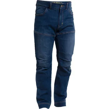 Pánské džíny WARMPEACE Kalhoty džíny riflové RINGO denim 3XL DENIM BLUE