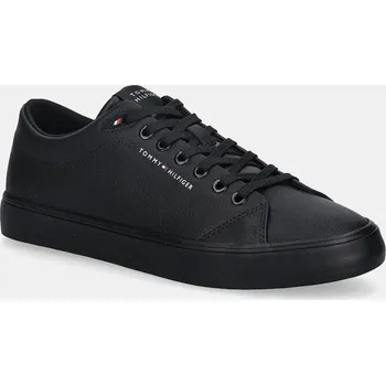 Pánské tenisky Tenisky Tommy Hilfiger TH HI VULC CORE LOW LTH II ESS FM0FM05511 černá 99A, EUR 44