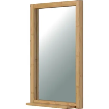 Zrcadlo Nástěnné zrcadlo, bambus, přírodní, AZR-B043 NAT