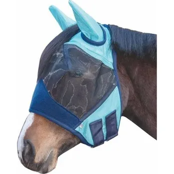 Čabraka pro koně Maska proti hmyzu HKM Lissabon aqua PONY