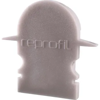 LED páska LIGHT IMPRESSIONS Koncovka R-ET-02-10 šedá 25 mm 2 ks - LIGHT IMPRESSIONS IMPR 979561