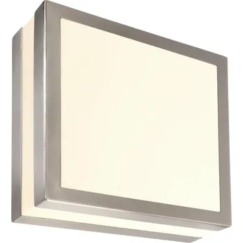 Venkovní osvětlení LIGHT IMPRESSIONS Deko-Light nástěnné přisazené svítidlo Scuti I 230V E27 2x max. 11W 285 mm stříbrná - LIGHT IMPRESSIONS IMPR 731052