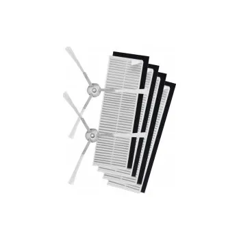 Sada příslušenství pro robotický vysavač HEPA filtry a kartáčky k vysavači ROWENTA RR7935WH X-Plorer S95 sada 4+2ks