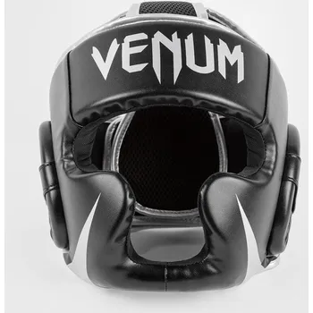 Cyklistická přilba VENUM PŘILBA VENUM CHALLENGER 2.0 - černo/stříbrná NO SIZE ŠEDÁ