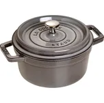 Staub Litinový hrnec s poklicí Cocotte, grafitově šedá, 26 cm / 5,2 l 1102618