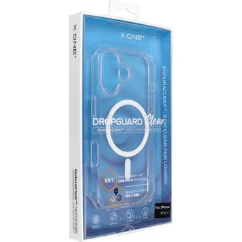 Pouzdro X-ONE Endura Clear (kompatibilní s MagSafe) - pro Apple iPhone 17 průhledné