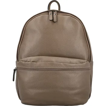 Městský batoh Trendy dámský kožený batoh Sakis, taupe