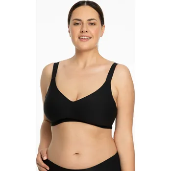 Dámské oblečení Dámská podprsenka Julimex Jelly bra comfort M černá