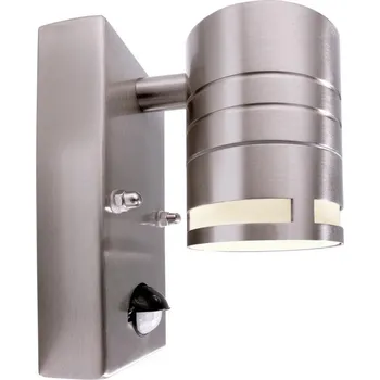 Venkovní osvětlení LIGHT IMPRESSIONS Nástěnné svítidlo Zilly II "Down" 35W GU10 IP44 stříbrná 15cm - LIGHT IMPRESSIONS IMPR 731009