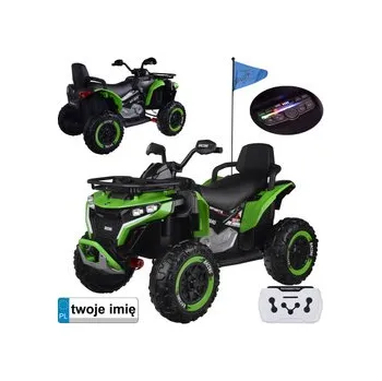 Dětské elektrovozidlo Velká čtyřkolka na baterii pro dítě 4x4 PA0328 Zelená univerzální