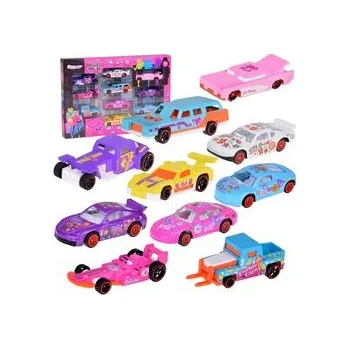 autíčko Sada Autíčka 10ks diecast Resoráky Autíčka Sportovní Auta ZA5320 univerzální