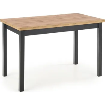 Jídelní stůl KINDOR dub wotan/černá