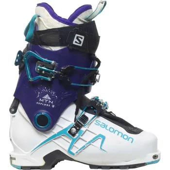 Sjezdové lyžování SALOMON 2ND LIFE - SALOMON MTN Explore W TURA, 37.5 EU, dobrý stav 24cm VÍCEBAREVNÁ