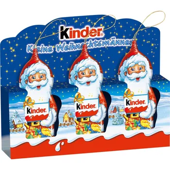 Čokoláda Kinder Čokoládoví mikulášci 3 x 15 g
