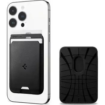 Spigen Valentinus Wallet Magsafe Peneženka na 3 karty černá (AFA05760)