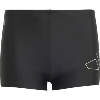 Chlapecké plavky adidas Performance Big Bars Swim Boxers Kids Black 13 Years