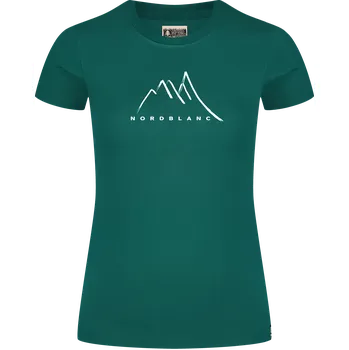 Petrolejové dámské bavlněné tričko INLET - 36