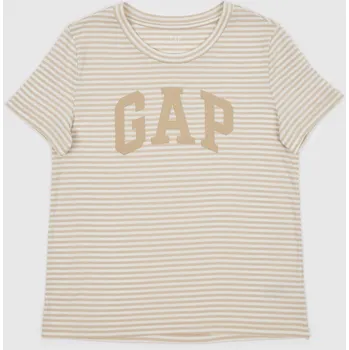 Oblečení a móda GAP Dámské Tričko s logem Gap GAP Béžová XS (2915462)