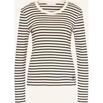 Dámské tričko Marc O'polo Dámské Tričko S Dlouhým Rukávem, černá / bílá, 32