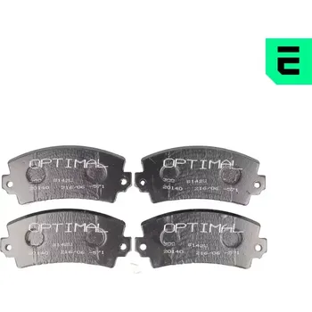Brzdový systém OPTIMAL Sada brzdových destiček OPT BP-91422