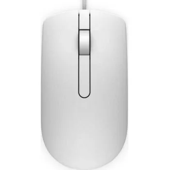 Myš DELL MS116/ myš/ optická/ 2 tlačítka + rolovací/ USB/ bílá