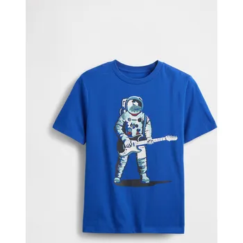 Chlapecké tričko GAP Dětské tričko - Kluci GAP modrá | bílá 3465604