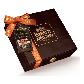 Čokoláda Baratti Milano Dřevěný box pralinek, Baratti & Milano