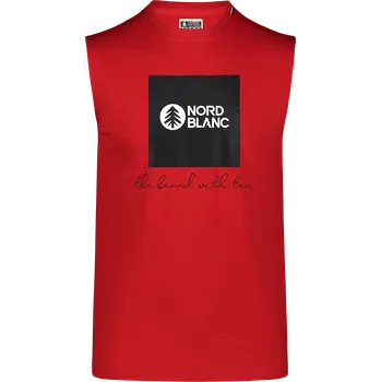 Pánské tílko Oranžové pánské bavlněné tílko SQUAD - S