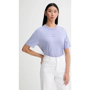 Dámské tričko Bavlněné tričko Tommy Jeans DW0DW22202 fialová 04X, vel. M