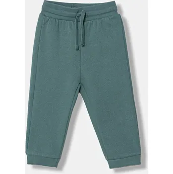 Dětská móda Dětské tepláky United Colors of Benetton zelená barva, 3EB5GF04A 3EB5GF04A.P.Season.9BYA 67X, vel. 82