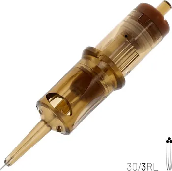 Tetovací jehla Kwadron Hybrid System Round Liner RL: 30/3RLLT-HS