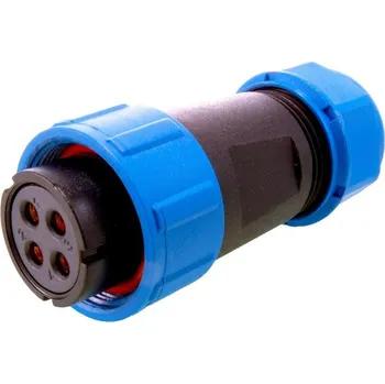 Příslušenství pro svítidlo LIGHT IMPRESSIONS Deko-Light Weipu HQ 12/24/48V zásuvka Sonder 4-pólový - LIGHT IMPRESSIONS IMPR 940061