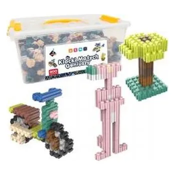 Stavebnice Geomag Klocki małych geniuszy konstrukcyjne 800 elementów