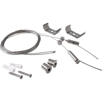 Příslušenství pro svítidlo LIGHT IMPRESSIONS Lankový závěs pro svítidlo Tri Proof (2ks) nastavitelný - LIGHT IMPRESSIONS IMPR 930071