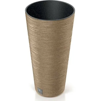 Květináč Květináč Prosperplast FURU SLIM ECO WOOD 30 cm naturo