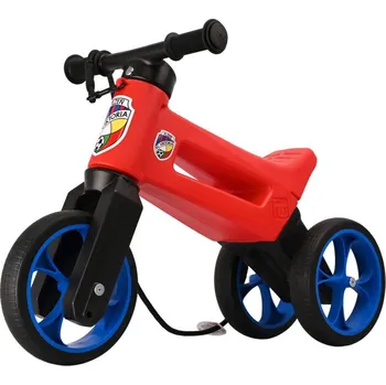 Odrážedlo Odrážedlo FUNNY WHEELS Rider SuperSport 2v1 FC Viktoria Plzeň s popruhem a tichými koly
