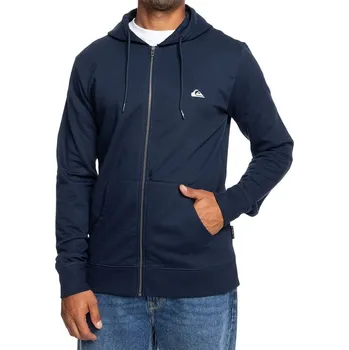 Pánské oblečení mikina Quiksilver Basic Hood Zip - BYJ0/Navy Blazer XL
