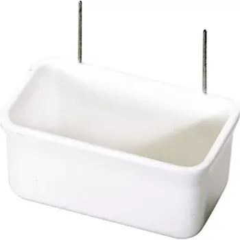 Nobby miska bílá ptačí obdelník 9 x 5 x 4,4 cm