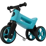Odrážedlo FUNNY WHEELS Rider SuperSport 2v1 tyrkysové /tyrkysové s popruhem a tichými koly