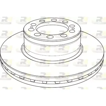 Brzdový kotouč ROADHOUSE Brzdový kotouč - 430 mm RDH NSX1235.20 + DOPRAVA ZDARMA!