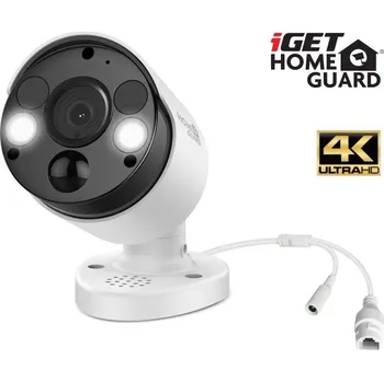 IP kamera iGET HGNVK936CAM - UltraHD 4K PoE IP kamera, SMART detekce, IP66, zvuk, noční přísvit 40m, ONVIF 2.6