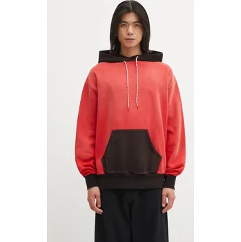 Dámská mikina Bavlněná mikina Aries Sunbleached Premium Temple, M, červená, 33X