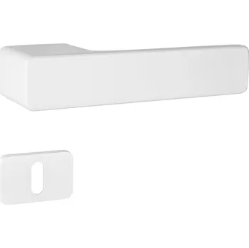 MPK - PERFECTA - RT rozety BB, klika/klika WS - Bílá matná